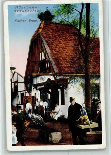 München 1926 Oktoberfestkarte Nr. 122 Ottmar Zieher - gute Erhaltung