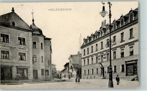 Holzkirchen 1907 Gasthof Neue Post