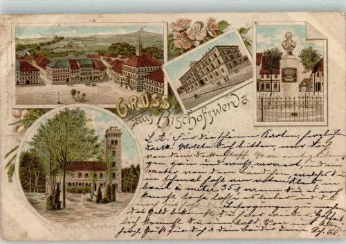 Bischofswerda 1899 Waldvilla Butterburg