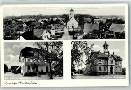 Zusenhofen Schule Rathaus