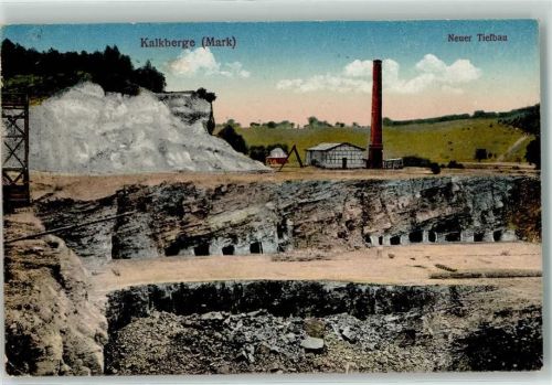 Rüdersdorf neuer Tiefbau Kalkberge Mark