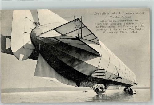 1908 Neues Modell 4 vor dem Aufstieg Verlag Schwarz Nr. 508 AK