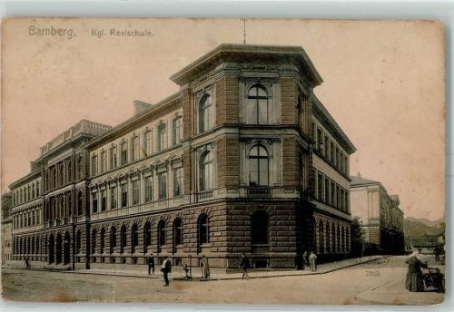 Bamberg 1914 Kgl. Realschule