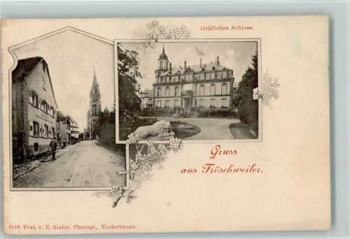 67360 Froeschwiller Fröschweiler - Gräfliches Schloss