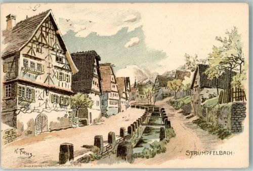 Strümpfelbach sign. Fuchs, K.