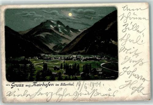 Mayrhofen 1898 im Zillertal