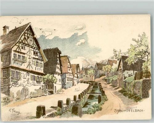 Strümpfelbach sign. Fuchs, K.
