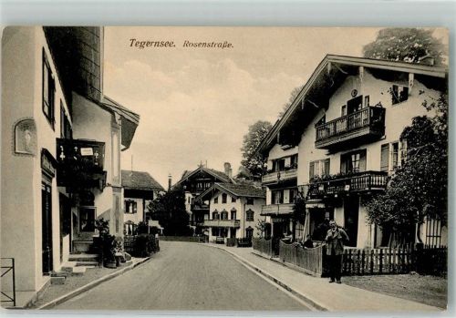 Tegernsee 1918 Rosenstraße