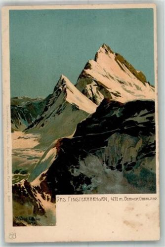 Simplon 1899 Verlag Künzli 8020 Das Finsteraarhorn Berner Oberland