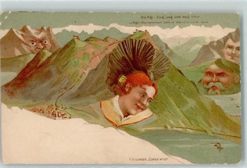 1900 F. Killinger Nr. 107 Litho