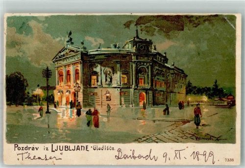Ljubljana 1899 Theater