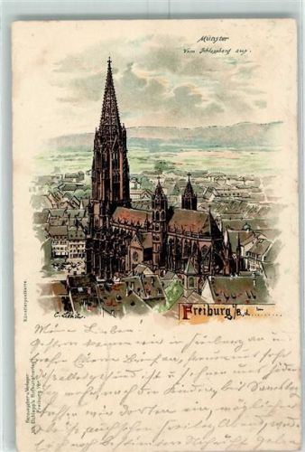 Freiburg 1899 Elchlepp Verlag