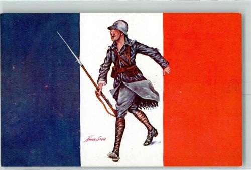 Les Drapeaux allies Nr. 345 Verlag a. Noyer AK