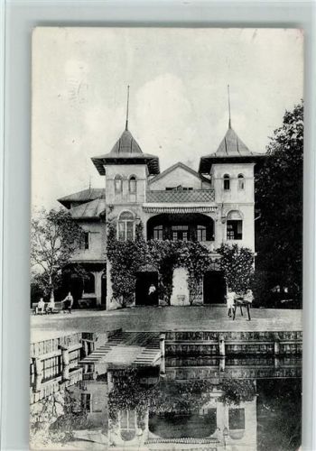 82319 W8130 Starnberg 1914 - Bootshaus des Ruderklubs München von 1880, gute Erhaltung AK
