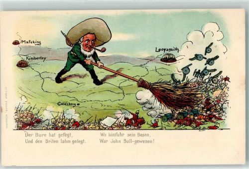 1900 der Bure hat gefegt und die Briten lahmgelegt Zieher, Ottmar