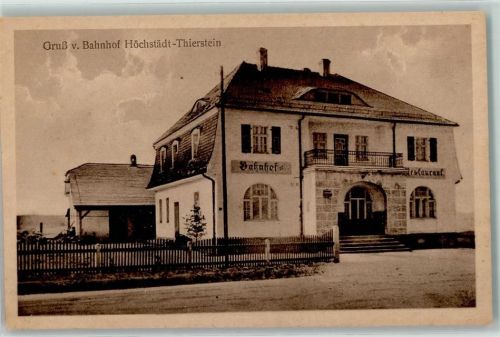 Thierstein Bahnhofsrestauration Inh Gustav Sticht