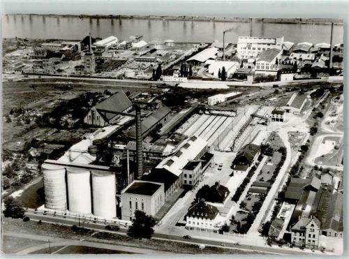 Worms Fliegeraufnahme Zuckerfabrik Rheingau AG