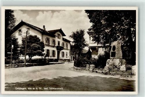 Ühlingen Gasthaus zum Posthorn Gedenkstein