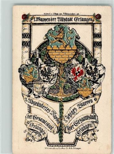 Erlangen Wappen im Wandel der Zeit