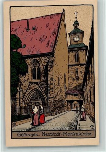 Göttingen Neustadt-Marienkirche sign