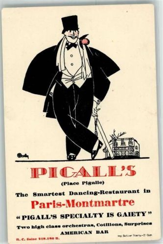 Paris Gasthaus Pigalls Montmartre