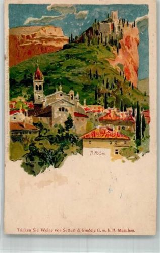 Arco 1899 Nr. 1708 Weinwerbung Stterl & Gindele München