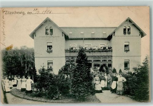 Zitzschewig 1905 Frauen Genesungsheim Ortskrankenkasse zu Dresden