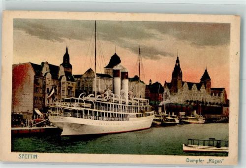 Stettin Dampfer Rügen
