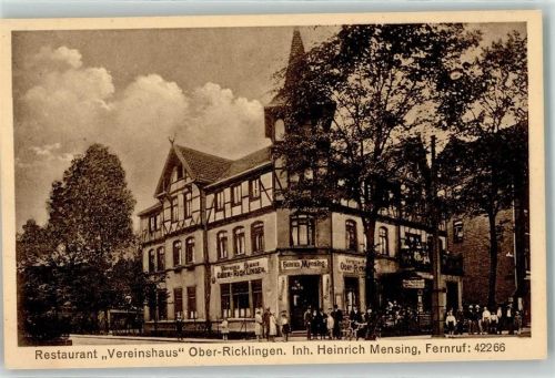 30159 W3000 Oberricklingen - Gasthaus Vereinshaus