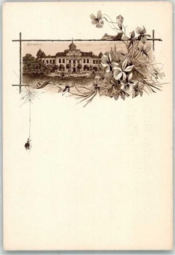 Weimar Belvedere Spinne Ort handschriftlich