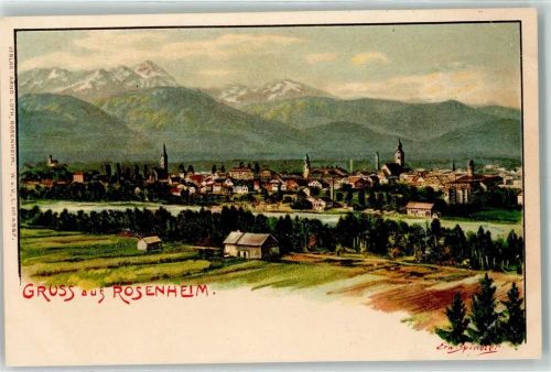 Rosenheim 1899 Verlag Arno Loth AK