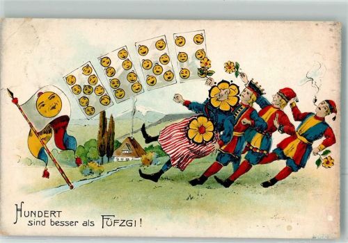 1913 Hundert sind besser als füfzigi Verlag Künzli 4816