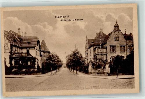 38350 W3330 Helmstedt - Südstraße mit Burse