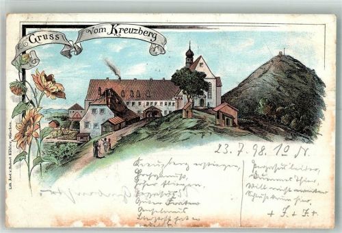 Bischofsheim 1898 Kloster Kreuzberg