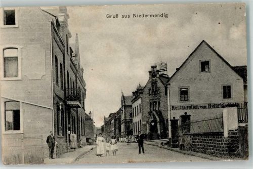 Niedermendig 1916 Gasthaus
