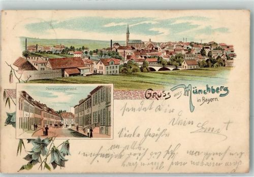 Münchberg 1910 Obere Ludwigstraße