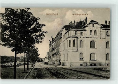 Saarlouis 1916 Lothringerstraße