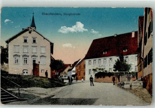 Blaufelden Hauptstraße Gasthaus zum Hirsch