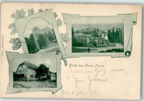 99706 O5401 Großfurra 1905 - Wohnhäuser