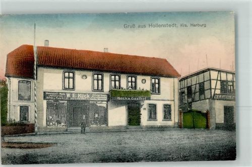 21279 W2114 Hollenstedt , Nordheide - W. E. Kücks Gasthaus