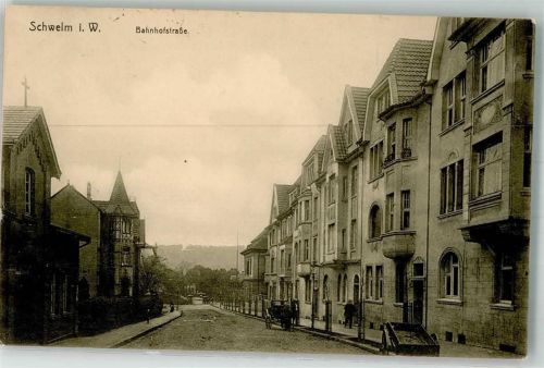 Schwelm 1918 Bahnhofstraße