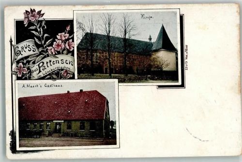 Pattensen Kirche Gasthaus A. Maack