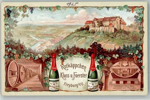 Freyburg Sektkellerei Rotkäpchen Faßkeller Unteres Faßteil d. 120000 ltr. Faßes Sektflaschen