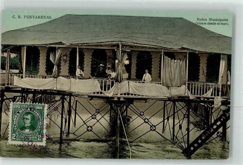 1916 Banos Municipales Puntarenas
