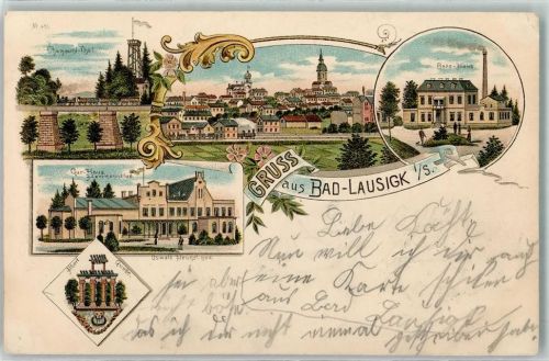 Bad Lausigk Chamouni-Thal Kurhaus Herrmannsbad Albert-Quelle Badehaus