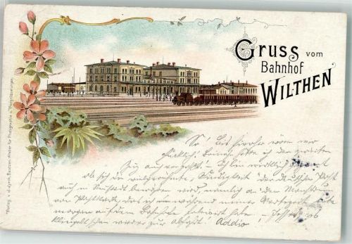 Wilthen 1898 Bahnhof