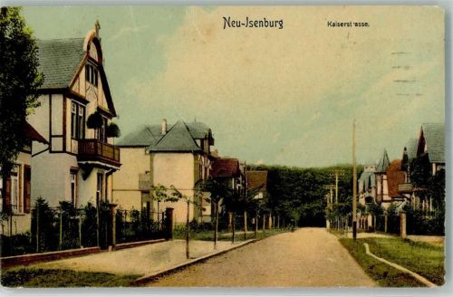 Neu-Isenburg 1917 Kaiserstraße Villen