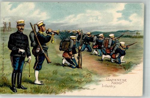 1906 - 1912 Japanese Armyx Infanterie Verlag Faulkner Serie 357 A.