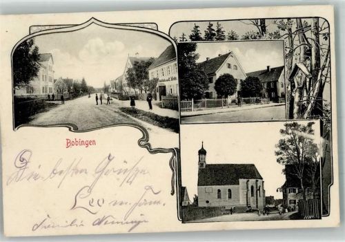 Bobingen Dorfstraßen Dorfkirche