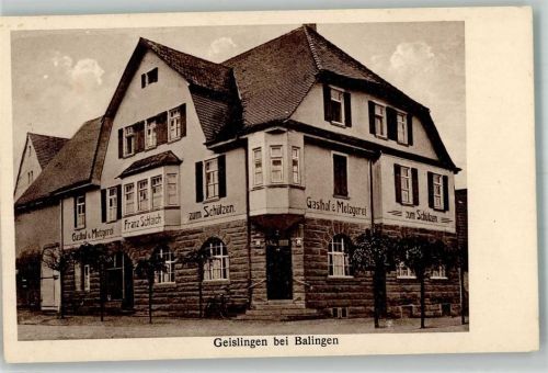 Geislingen Gasthaus-Metzgerei zum Schützen